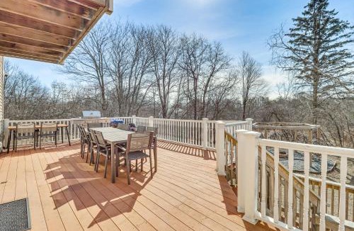 Long Pond House | Fire Pit + Game Room: Spacious Poconos Retreat!