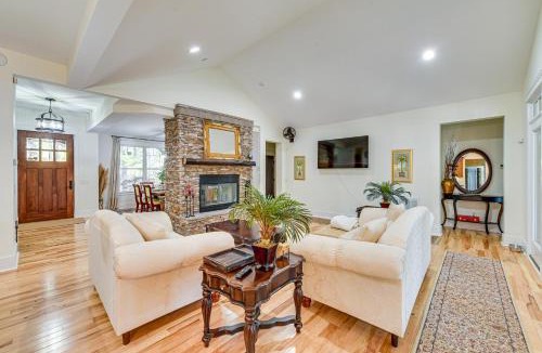 Southern Pines House | Fire Pit + Patio: Spacious Southern Pines Retreat