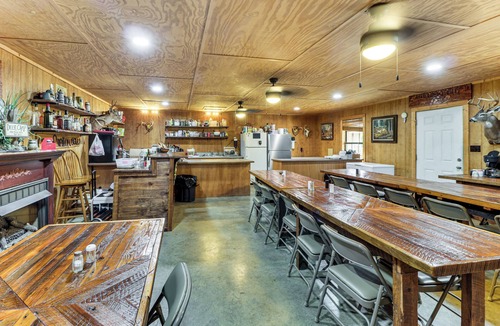 Delta House | Fire Pit, Patio, Views! Group Lodge in Cheaha Mtns
