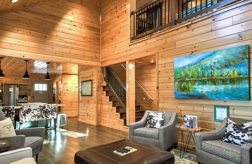 Saluda Cabin | FishTop Cabin near Saluda, Green River Bliss & Cabin Serenity