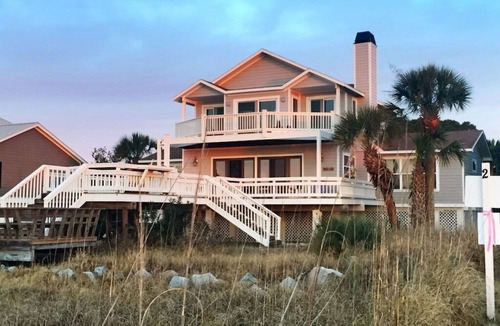 Saint Helena Island House | Flexible booking! Oceanfront, 5 bedrooms w/4 ensuite, spacious, & beach items.
