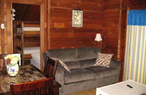 Advance Resort | Forest Lake Camping Resort Lakefront Cabin 2