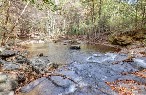 Lynn House | Forest-View Gem on Vaughn Creek Less Than 1 Mi to Dtwn!