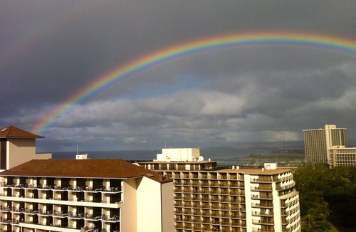 Waikiki Condo | Full Ocean View - Steps to the Beach! Free Parking and Wi-Fi