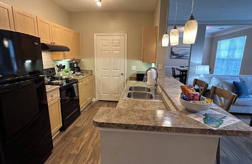 Alpharetta Apartment | Fully -Furnished Two Bedroom Apartment with Fireplace and Balcony in Alpharetta