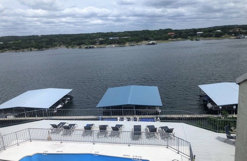 Briarcliff Condo | Fun N Sun Lake Travis Waterfront Condo 104 Boat Slip Available