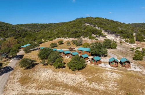 Medina Cabin | Getaway Cabin #23/25: Texas Hill Country Resort/w Pool