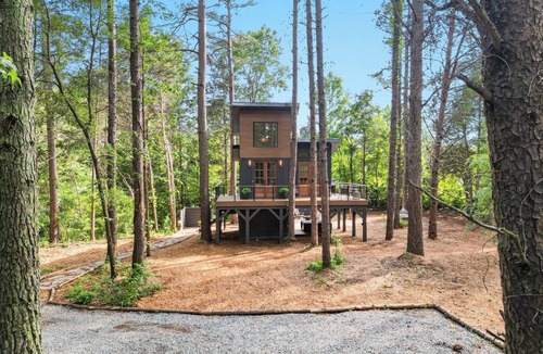 Huntersville Cabin | Gigi's Treehouse-Hot Tub/Firepit/Huntersville