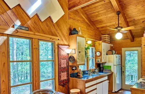 Van Zandt County Cabin | Gorgeous Multi-Unit Cabin Rental for Larger Groups Nestled in the Trees for an Unforgettable Getaway in Nature in Ben Wheeler, Texas