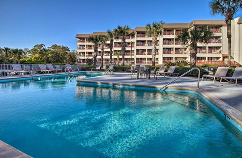 Folly Field Condo | Gorgeous OCEAN FRONT CORNER UNIT on first floor! Most private corner at resort!