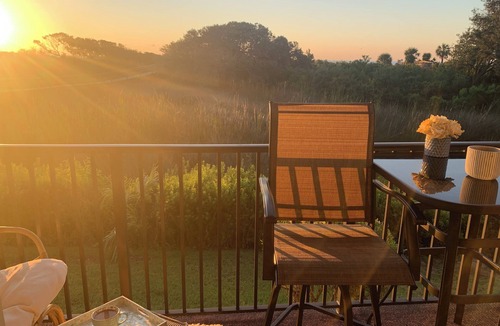 Folly Field Condo | Gorgeous OCEAN FRONT CORNER UNIT on first floor! Most private corner at resort!