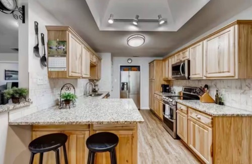 Buda House | Gorgeous, Private 4 Bedroom Home w/Pool, Game Room, Gym, Large Back Yard