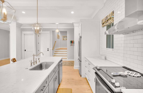 Lawton Woods House | Gorgeous Sea Pines home with a saltwater pool and pet-friendly!