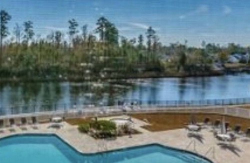Carolina Forest Condo | Gorgeous Waterway views with pool and hot tub