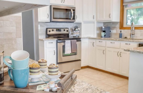 Granbury House | Granbury Lakeside Home with Pool, Game Room, Fire Table