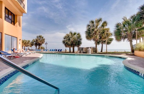 Myrtle Beach Apartment | Grand Oceanfront 1Br Suite, Dogs OK! 710