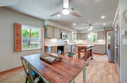 Wimberley House | Great Escape - Riverfront Wimberley Retreat with Pool, Hot Tub & Game Room