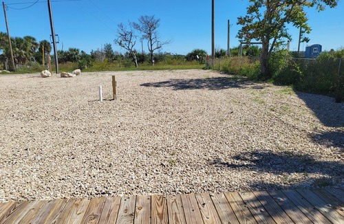 Keaton Beach RV Rental | Great RV Lot with shared dock. Deep water access and just minutes from the beach