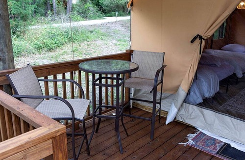 Livingston RV Rental | Great Small Group Safari Tent in Livingston, Texas