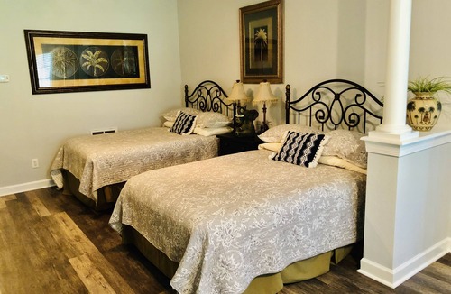Sea Trail Condo | Ground floor condo near beach & golf!