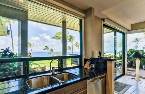 Napili Condo | Ground-Floor, Ocean-View Haven with Lanai, Tennis, Resort Pool, and Beach Access