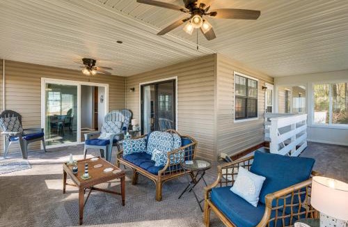 Gwynn House | Gwynn's Island Gem | Private Beach & Bay Views