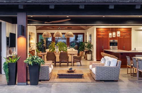 Poipu House | Hale Kainani #6 E Komo Mai: Secluded Luxury Home w/Pool, Spa, AC & Ocean Views