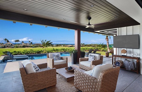 Poipu House | Hale Kainani #6 E Komo Mai: Secluded Luxury Home w/Pool, Spa, AC & Ocean Views