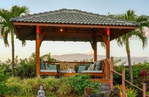 Kamuela House | Hale Mele Polynesian Pod Style Home with private Pool, Hot Tub, E-bikes and Golf Cart
