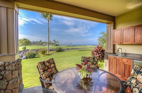 Waikoloa Condo | Hali'i Kai 12E: Beautiful Oceanview Villa w/Resort Pool, Spa, BBQ, AC & Lanai