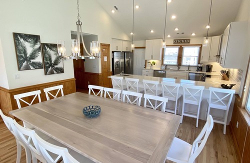 Nags Head House | 💥Heated Pool Included! Ocean Views!🥇Golf Cart💥Elevator💥Hot Tub! Pet Friendly