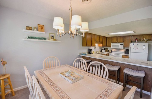 Surfside Beach Condo | Hermitage 1G- The perfect quite getaway with relaxing spacious balcony.