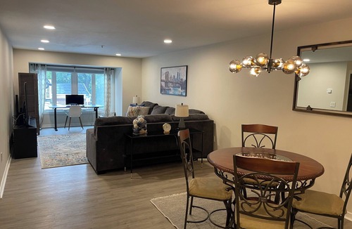 Trinity Vicinity Condo | Historic 2026 Summer Hub: Steps to Train, World Cup & Jazz Fest!
