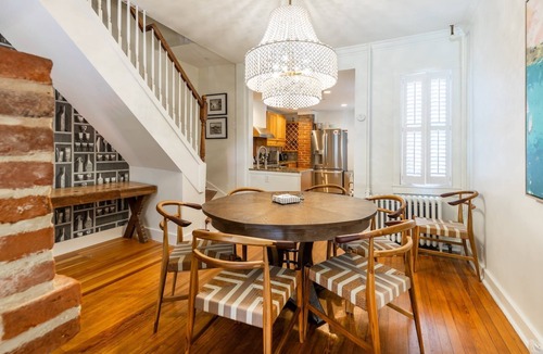 Historic District House | Historic Annapolis Hideaway Steps to USNA and Main St w Private Patio & Parking