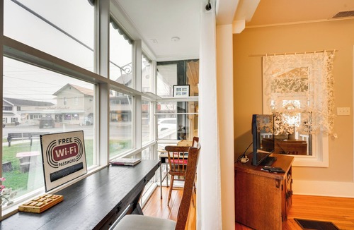 Bemus Point Apartment | Historic Bemus Point Studio w/Porch: Walk to Lake