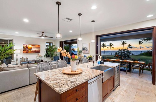 Keauhou House | Holua Kai #26: Luxury Fairway Front Villa w/Pool, Spa, Lanai, AC & Ocean Views
