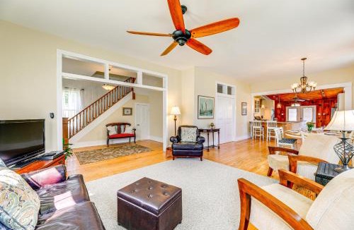 Willis Wharf House | Home w/Fire Pit < 1 Mi to Willis Wharf Boat Ramp!