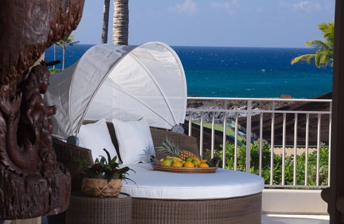 Kaupulehu House | Hualalai Hillside Penthouse Oceanview Retreat
