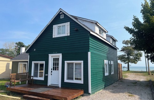 Au Gres House | Huron To Something Au Gres MI Beach House