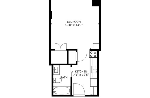 Foggy Bottom Apartment | Ideal Studio at The Boathouse Apts Near Shops Etc