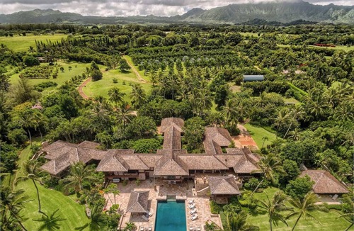 Kilauea House | Impeccable estate on 15 acres with private pool, jacuzzi, private beach, gym and much more!