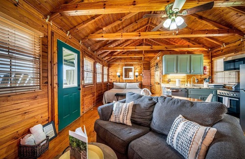 Valley Head Cabin | Impressive Wooden Rustic Cabin with Fireplace in Mentone, Alabama