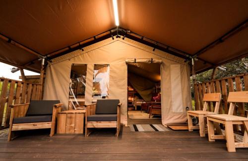 San Saba Other | Incredible Safari Tent with Fire Pit in San Saba, Texas