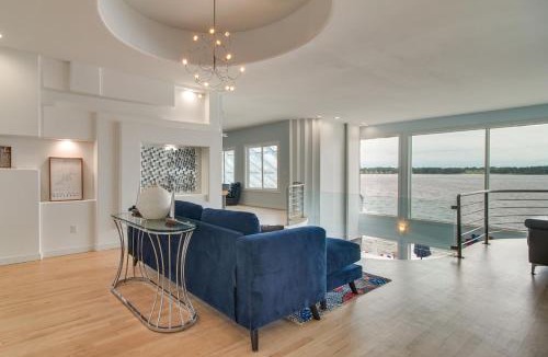 Dennis House | Indoor Pool + Waterfront Deck: Spacious Jay Home