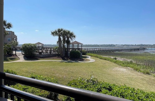 Gulf Stream Estates Condo | Inlet Pointe 23 - Second Row (Channelfront) in Garden City Beach