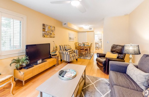 Folly Field House | Inviting getaway with shared pool - quick walk to beach and trolley