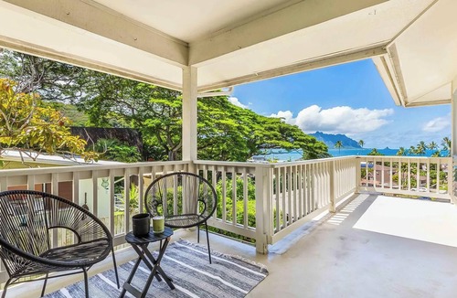 Kaneohe House | Island Oasis Estate - Hot Tub, Ocean Views, AC
