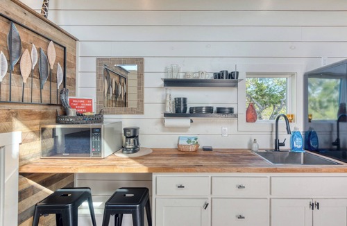Blanco House | Island-Themed Tiny Homes in the Texas Hill Country
