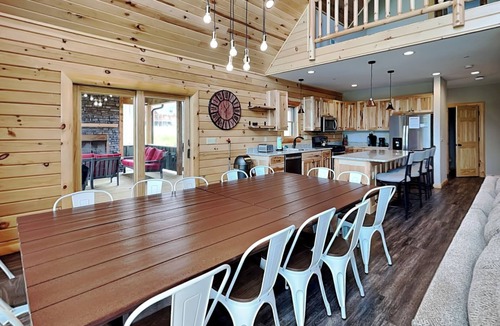 McHenry House | JCS Mountain Villa | Large Group Getaway, Indoor Pool