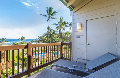 Lihue Condo | Kaha Lani Resort #311, Great Ocean and Sunrise Views, Steps to Sandy Beach